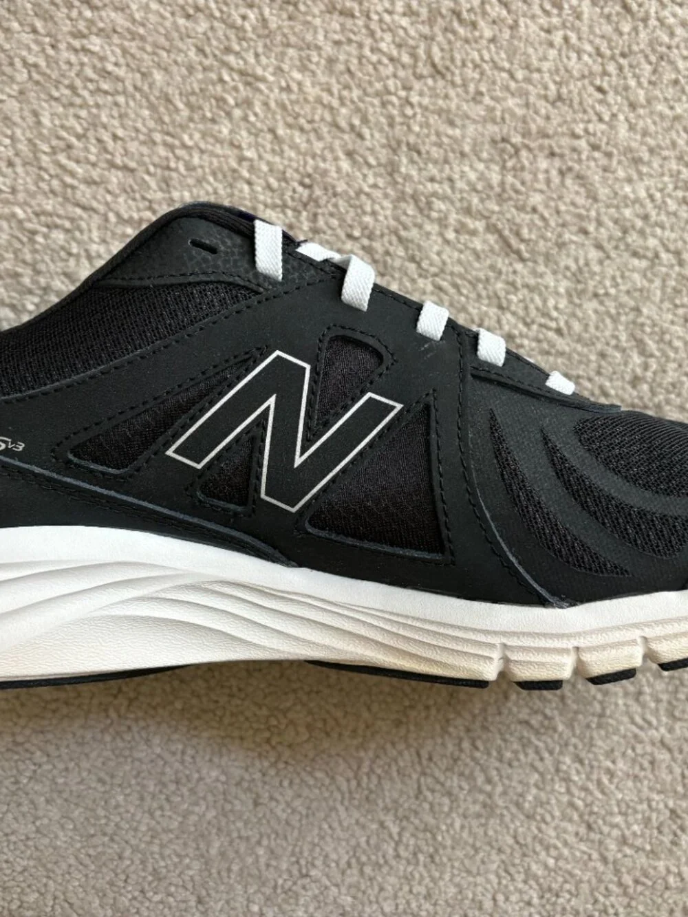 New Balance Comfort Ride Women's Running Shoes Size 12 Black White WW496BL3